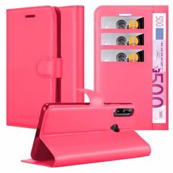 Coque pour Huawei P40 LITE E Housse en ROSE BONBON Etui Case Cover Protection fermeture magnétique Portefeuille