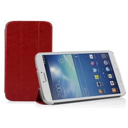Etui pour Samsung Galaxy Tab 3 (8 Zoll) Coque en DATE MARRON Tablette Case Cover Protection Auto Wake Up Portefeuille