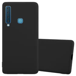 Coque pour Samsung Galaxy A9 2018 Etui en CANDY NOIR Housse Case Cover Protection Silicone TPU Case
