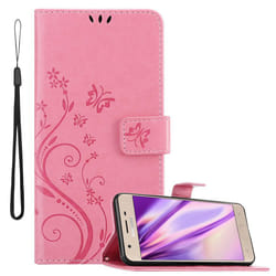 Cadorabo DE-146751 12,7 cm (5") Folio porte carte Rose