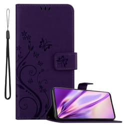 Coque pour Xiaomi Mi 9T / Mi 9T PRO / RedMi K20 / RedMi K20 PRO Housse en LILAS FONCÉ FLORAL Etui Case Cover Protection Floral