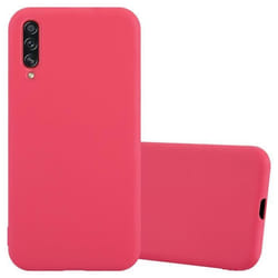 Coque - CADORABO - Samsung Galaxy A70/A70s - Candy Rouge - Silicone TPU - Protection Chocs