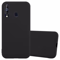 Coque - CADORABO - Samsung Galaxy A60 / M40 - Silicone TPU - Candy Noir - Protection Chocs