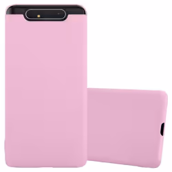 Coque pour Samsung Galaxy A80 / A90 4G Etui en CANDY ROSE VIF Housse Case Cover Protection Silicone TPU Case