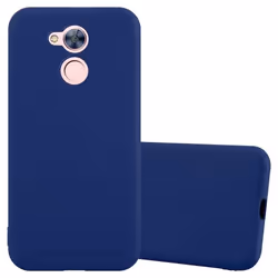 Coque pour Honor 6A PRO / 5C PRO Etui en CANDY BLEU FONCÉ Housse Case Cover Protection Silicone TPU Case