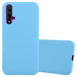 Coque - CADORABO - Huawei NOVA 5 / 5 PRO - Silicone TPU - Candy Bleu - Protection Chocs