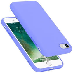 Coque pour Apple iPhone 7 / 7S / 8 / SE 2020 Housse en LIQUID LIGHT PURPLE Etui Case Cover Protection en Silicone TPU telephone