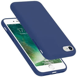 Coque pour Apple iPhone 7 / 7S / 8 / SE 2020 Housse en LIQUID BLUE Etui Case Cover Protection en Silicone TPU telephone portable