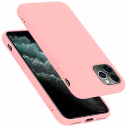 Coque pour Apple iPhone 11 PRO MAX Housse en LIQUID PINK Etui Case Cover Protection en Silicone TPU telephone portable