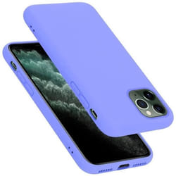 Coque pour Apple iPhone 11 PRO MAX Housse en LIQUID LIGHT PURPLE Etui Case Cover Protection en Silicone TPU telephone portable