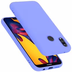 Coque de téléphone - CADORABO - Huawei P20 Lite/NOVA 3E - Silicone TPU - Violet - Design fin et léger