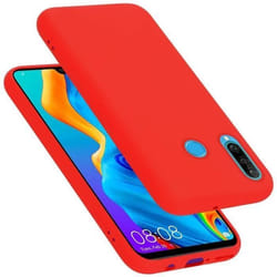 Coque pour Huawei P30 LITE Housse en LIQUID RED Etui Case Cover Protection en Silicone TPU telephone portable