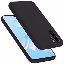 Coque pour Huawei P30 PRO Housse en LIQUID BLACK Etui Case Cover Protection en Silicone TPU telephone portable