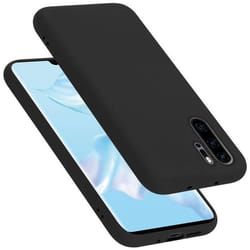 Coque pour Huawei P30 PRO Housse en LIQUID BLACK Etui Case Cover Protection en Silicone TPU telephone portable