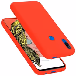 Coque pour Huawei P SMART Z / Y9 PRIME 2019 / Enjoy 10 PLUS Housse en LIQUID RED Etui Case Cover Protection en Silicone TPU