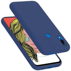 Coque pour Huawei P SMART Z / Y9 PRIME 2019 / Enjoy 10 PLUS Housse en LIQUID BLUE Etui Case Cover Protection en Silicone TPU