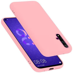 Coque pour Honor 20 / 20S / Huawei NOVA 5T Housse en LIQUID PINK Etui Case Cover Protection en Silicone TPU telephone portable