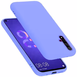 Coque pour Honor 20 / 20S / Huawei NOVA 5T Housse en LIQUID LIGHT PURPLE Etui Case Cover Protection en Silicone TPU telephone