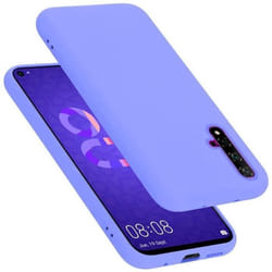Coque pour Honor 20 / 20S / Huawei NOVA 5T Housse en LIQUID LIGHT PURPLE Etui Case Cover Protection en Silicone TPU telephone