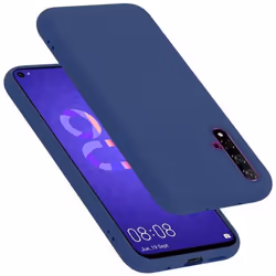 Coque pour Honor 20 / 20S / Huawei NOVA 5T Housse en LIQUID BLUE Etui Case Cover Protection en Silicone TPU telephone portabl ...