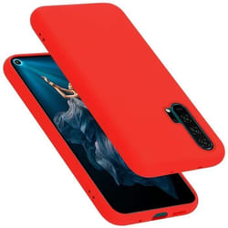 Coque pour Honor 20 PRO Housse en LIQUID RED Etui Case Cover Protection en Silicone TPU telephone portable