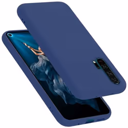 Coque pour Honor 20 PRO Housse en LIQUID BLUE Etui Case Cover Protection en Silicone TPU telephone portable