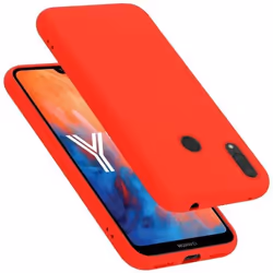 Coque pour Huawei Y7 2019 / Y7 PRIME 2019 Housse en LIQUID RED Etui Case Cover Protection en Silicone TPU telephone portable