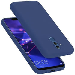 Coque pour Huawei MATE 20 LITE Housse en LIQUID BLUE Etui Case Cover Protection en Silicone TPU telephone portable