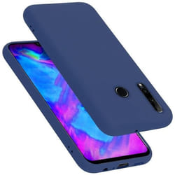 Coque pour Honor 10i / 20i / 20 LITE / Huawei Enjoy 9S Housse en LIQUID BLUE Etui Case Cover Protection en Silicone TPU telephone