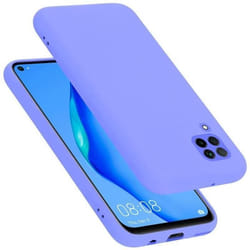 Coque pour Huawei NOVA 6 SE / P40 LITE / NOVA 7i Housse en LIQUID LIGHT PURPLE Etui Case Cover Protection en Silicone TPU telephone