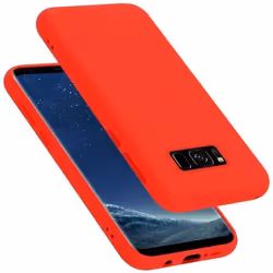 Coque de téléphone - CADORABO - Samsung Galaxy S8 Plus - Silicone TPU - Rouge - Design fin et léger