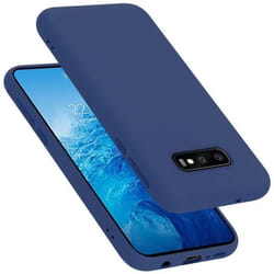 Coque pour Samsung Galaxy S10e Housse en LIQUID BLUE Etui Case Cover Protection en Silicone TPU telephone portable