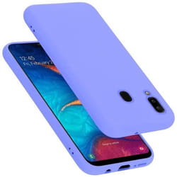 Coque de téléphone - CADORABO - Samsung Galaxy A20/A30/M10S - Silicone TPU - Violet - Design fin et léger