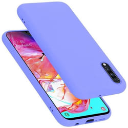 Coque pour Samsung Galaxy A70 / A70s Housse en LIQUID LIGHT PURPLE Etui Case Cover Protection en Silicone TPU telephone portable