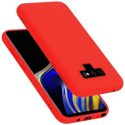 Coque pour Samsung Galaxy NOTE 9 Housse en LIQUID RED Etui Case Cover Protection en Silicone TPU telephone portable