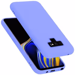 Coque pour Samsung Galaxy NOTE 9 Housse en LIQUID LIGHT PURPLE Etui Case Cover Protection en Silicone TPU telephone portable