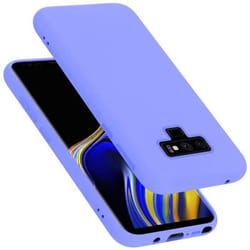 Coque pour Samsung Galaxy NOTE 9 Housse en LIQUID LIGHT PURPLE Etui Case Cover Protection en Silicone TPU telephone portable