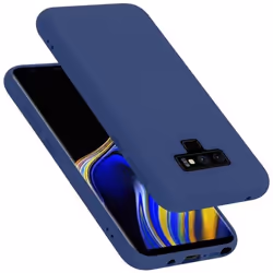 Coque pour Samsung Galaxy NOTE 9 Housse en LIQUID BLUE Etui Case Cover Protection en Silicone TPU telephone portable