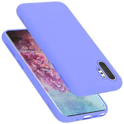 Coque pour Samsung Galaxy NOTE 10 PLUS Housse en LIQUID LIGHT PURPLE Etui Case Cover Protection en Silicone TPU telephone portable