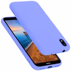 Coque pour Xiaomi RedMi 7A Housse en LIQUID LIGHT PURPLE Etui Case Cover Protection en Silicone TPU telephone portable