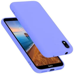 Coque pour Xiaomi RedMi 7A Housse en LIQUID LIGHT PURPLE Etui Case Cover Protection en Silicone TPU telephone portable