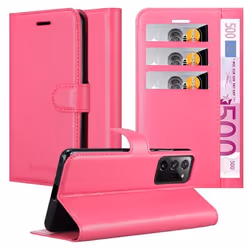 Coque pour Samsung Galaxy NOTE 20 PLUS Housse en ROSE BONBON Etui Case Cover Protection fermeture magnétique Portefeuille