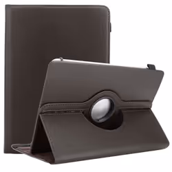 Coque pour Xiaomi Mi Pad 2 (7.9 Zoll) Etui en BRUN Housse Case Cover Protection 360 degrés similicuir Portefeuille Wallet