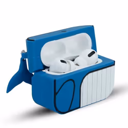 Coque pour Écouteurs - CADORABO - AirPod PRO 2 - Silicone 3D - Résistant à la poussière - Design Blue Whale
