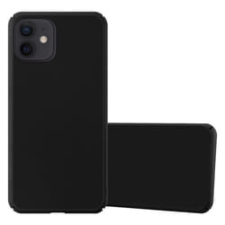 Housse pour Apple iPhone 12 MINI Coque en METALLIC NOIR Hard Case Cover EtuiProtection métallique Cover