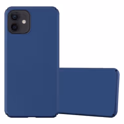 Housse pour Apple iPhone 12 MINI Coque en METALLIC BLEU Hard Case Cover EtuiProtection métallique Cover