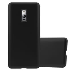 Coque pour OnePlus ONE Housse en METALLIC NOIR Etui Case Cover Protection Silicone TPU Cover matte