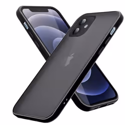 Coque - CADORABO - iPhone 12 PRO MAX - Protection hybride silicone TPU - Design mat - Souple