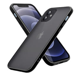 Coque - CADORABO - iPhone 12 PRO MAX - Protection hybride silicone TPU - Design mat - Souple