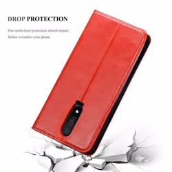 Cadorabo DE-149367 6.67" Folio porte carte Rouge